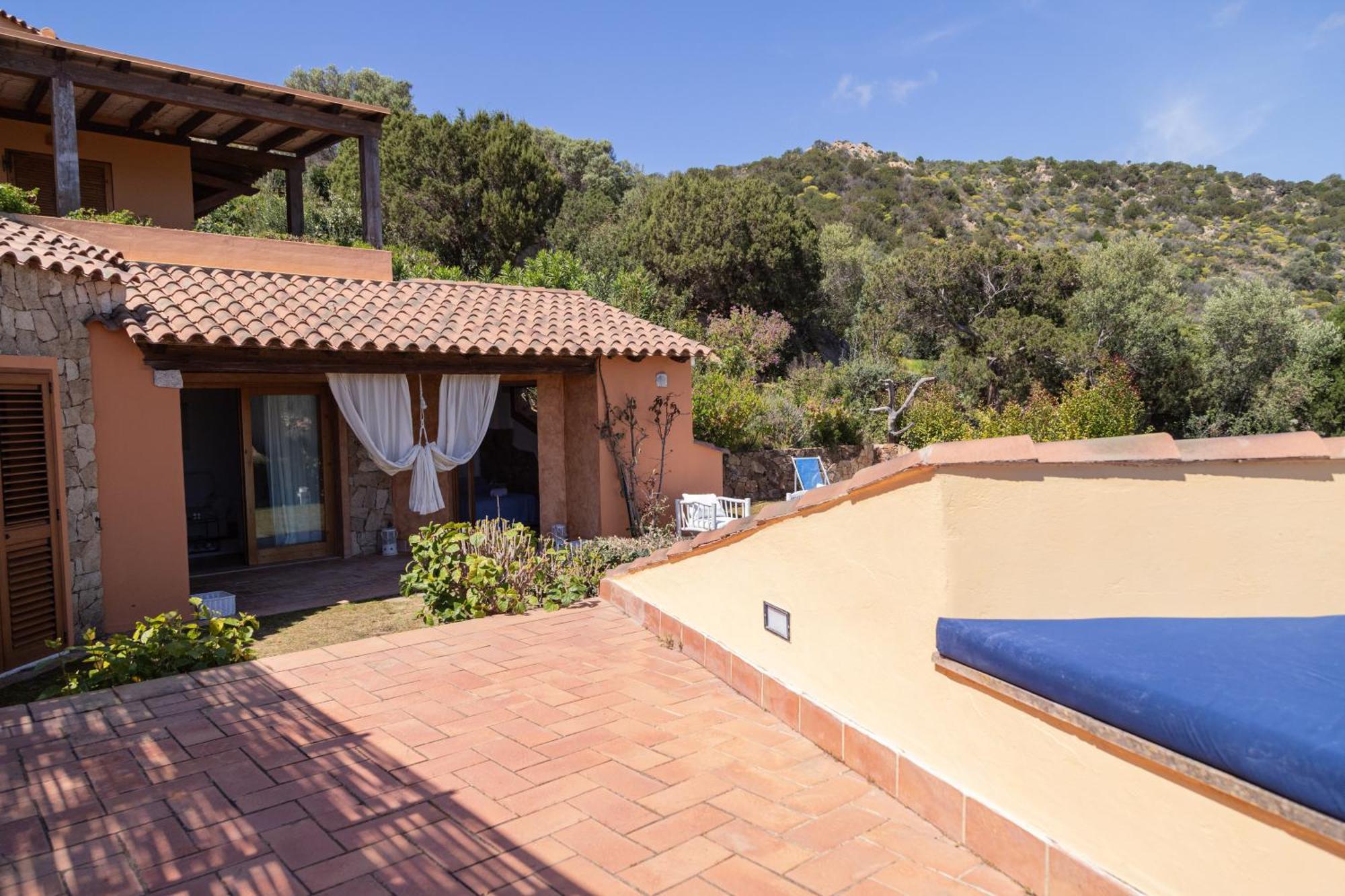 Residenza Del Barone Villa Zoe Chia - Vista Mare Ngoại thất bức ảnh