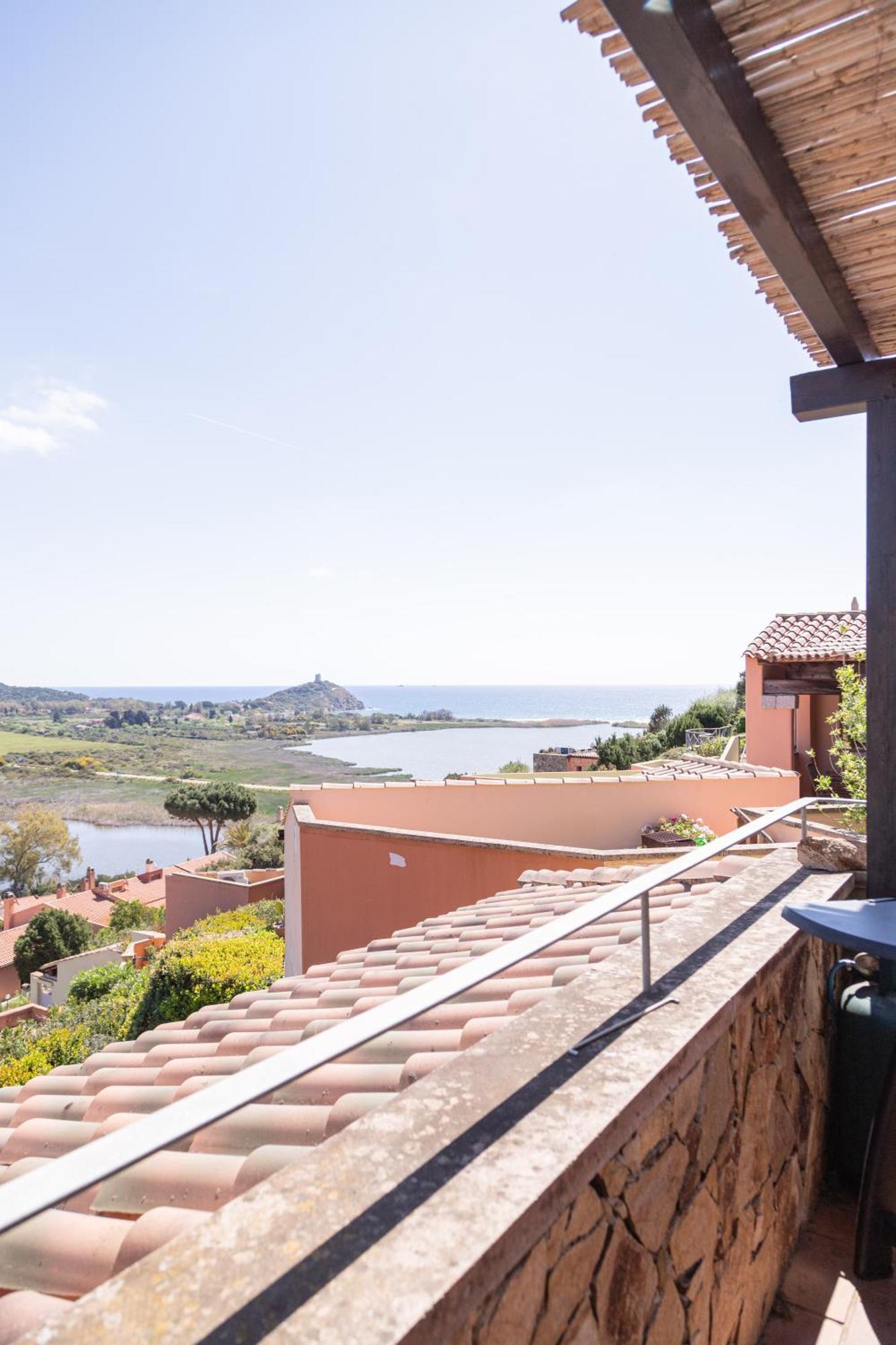Residenza Del Barone Villa Zoe Chia - Vista Mare Ngoại thất bức ảnh