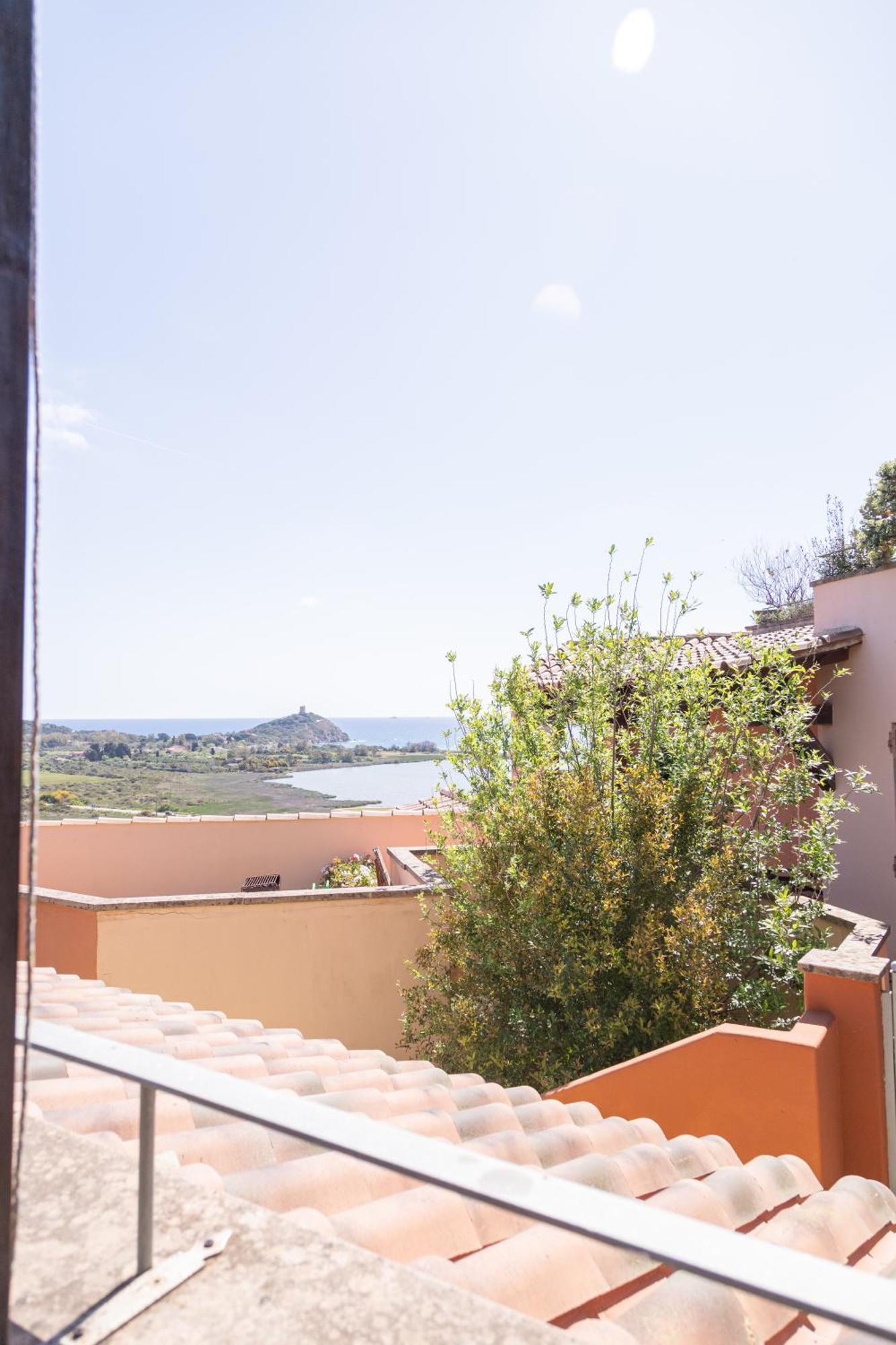 Residenza Del Barone Villa Zoe Chia - Vista Mare Ngoại thất bức ảnh